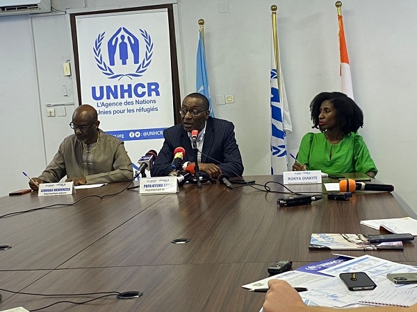 Côte d’Ivoire : des 27 371 réfugiés arrivés sur le sol ivoirien,15 835 sont officiellement identifiés