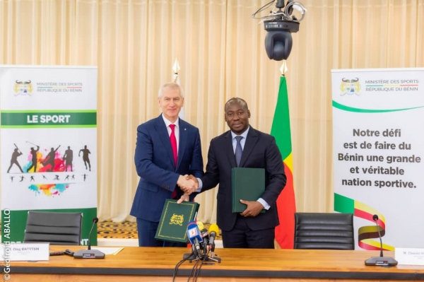 Le Bénin et la Russie signent un Mémorandum d’entente pour le développement du sport et de la culture physique