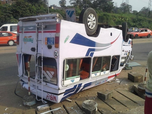 C&ocirc;te d&rsquo;Ivoire : Un autre accident de la route fait 4 morts et 17 bless&eacute;s sur l&rsquo;axe Touba-Koro